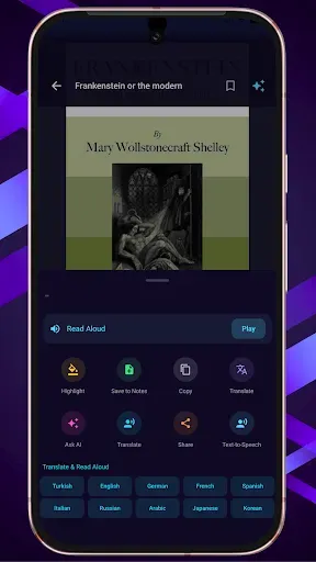 Скриншот 3 — Readra Pro – AI eBook Reader