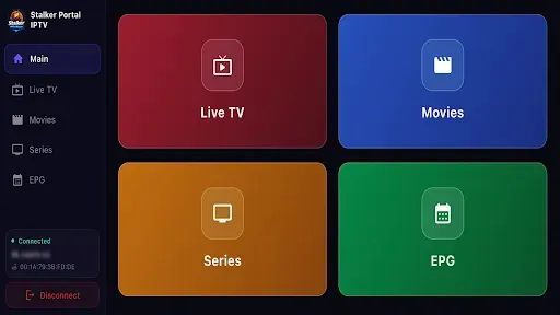 Скриншот 1 — Stalker Portal IPTV