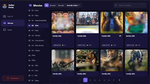 Скриншот 5 — Stalker Portal IPTV