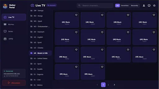 Скриншот 4 — Stalker Portal IPTV