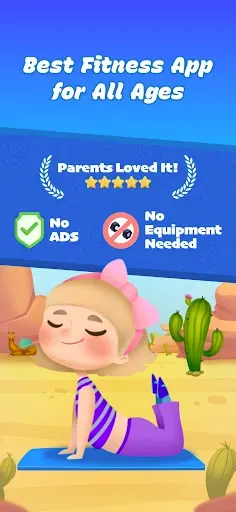 Скриншот 1 — Kids Workout & Fitness