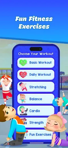 Скриншот 4 — Kids Workout & Fitness