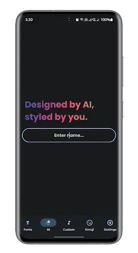 Скриншот 3 — Font Style AI: text & emoji