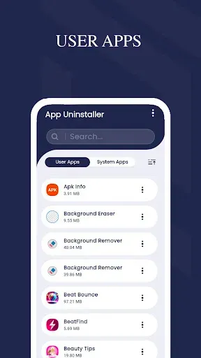 Скриншот 2 — Easy delete - App uninstaller