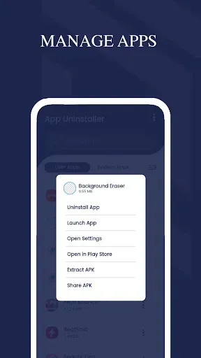 Скриншот 4 — Easy delete - App uninstaller