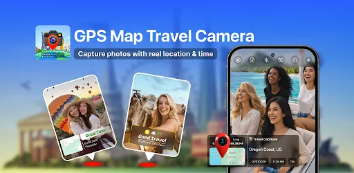 Скриншот 1 — GPS Map Travel Camera