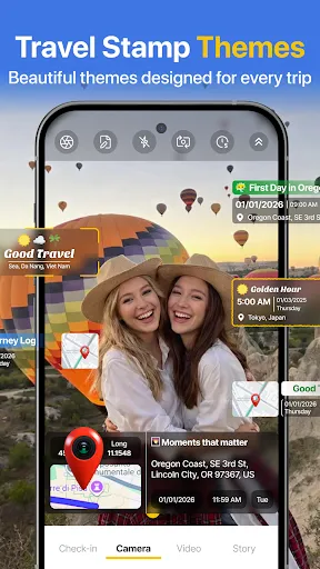 Скриншот 4 — GPS Map Travel Camera