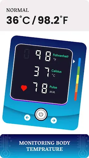 Скриншот 2 — Body Temperature Fever Tracker