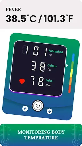 Скриншот 4 — Body Temperature Fever Tracker