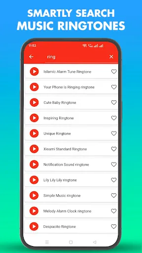 Скриншот 4 — Call Ringtones Songs for Phone