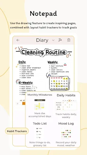 Скриншот 8 — May: Beautiful Bullet Journal