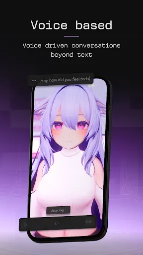 Скриншот 2 — Otherhalf: AI Anime Friend