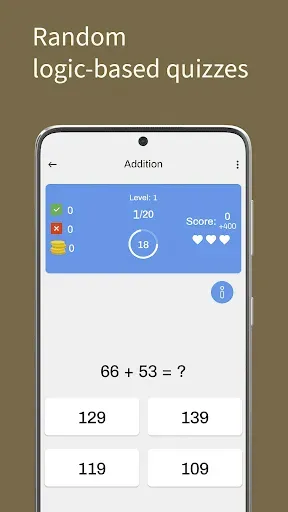 Скриншот 5 — Brain Workout - MathQuiz Pro