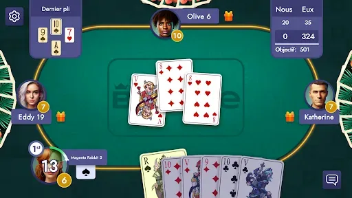 Скриншот 1 — Royal Belote & Coinche