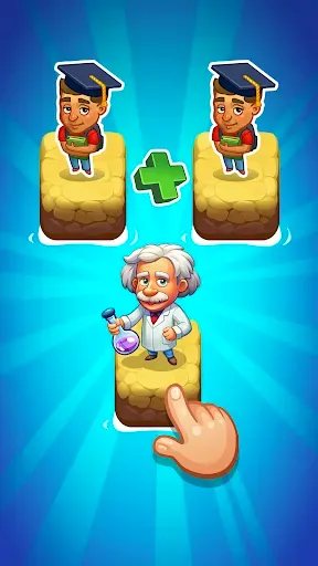 Скриншот 1 — Merge Evolution: Idle Clicker