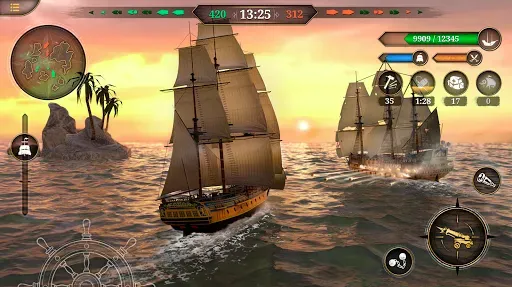 Скриншот 1 — King of Sails: Морской бой