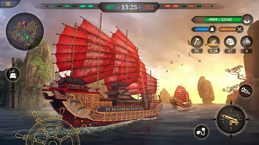 Скриншот 4 — King of Sails: Морской бой