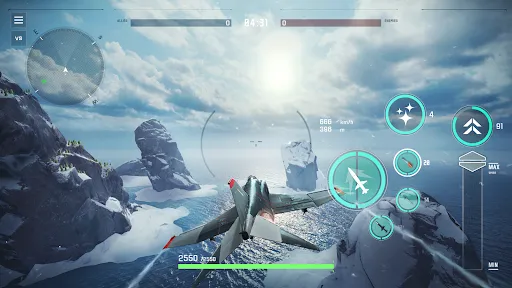 Скриншот 1 — Sky Combat 2: Военные самолеты