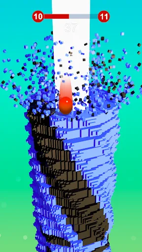 Скриншот 1 — Stack Ball - сломай платформы