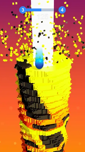 Скриншот 3 — Stack Ball - сломай платформы