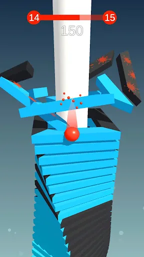 Скриншот 6 — Stack Ball - сломай платформы