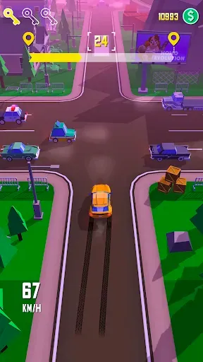 Скриншот 1 — Taxi Run - безумное такси