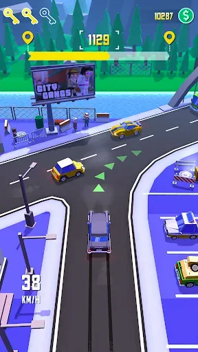 Скриншот 2 — Taxi Run - безумное такси