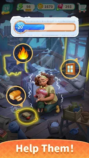 Скриншот 1 — Merge World: Drama & Story