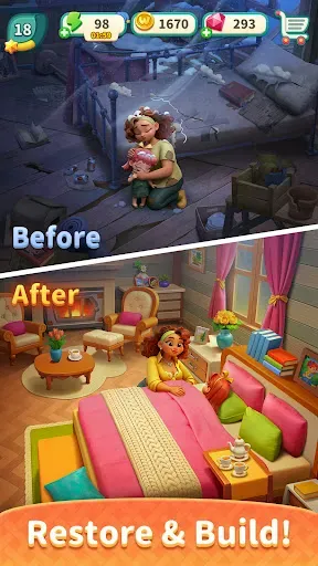 Скриншот 3 — Merge World: Drama & Story