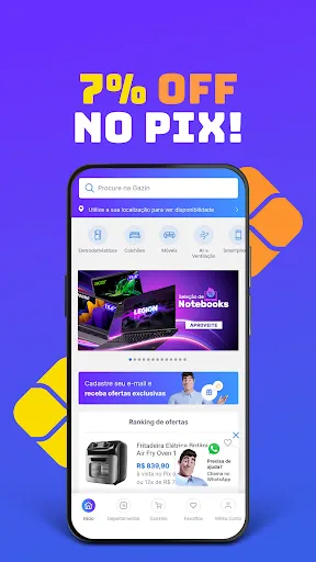Скриншот 3 — Gazin: Compras Online