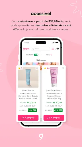 Скриншот 2 — glam: beleza em primeiro lugar
