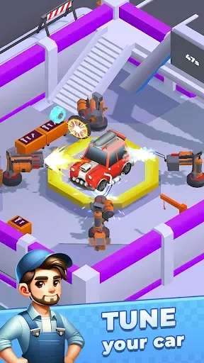 Скриншот 5 — Chrome Garage: Idle Cars