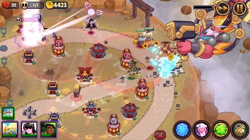 Скриншот 8 — Realm Defense: Hero Legends TD