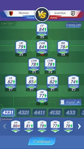 Скриншот 2 — Football Rising Star