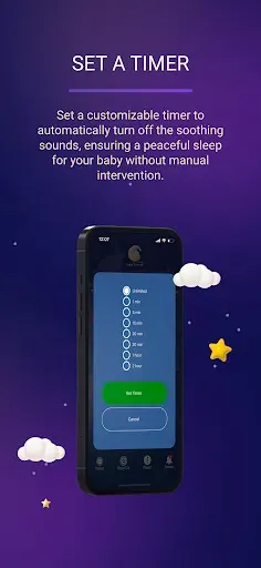 Скриншот 7 — Baby Sleep Sounds: White Noise