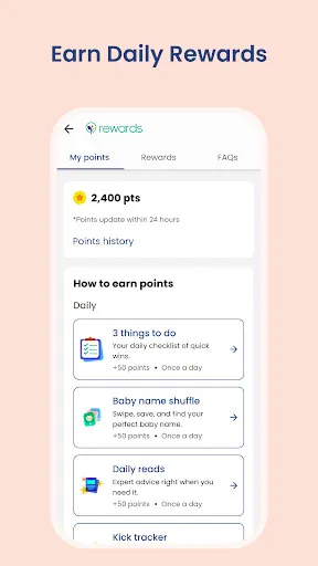 Скриншот 2 — Pregnancy App & Baby Tracker