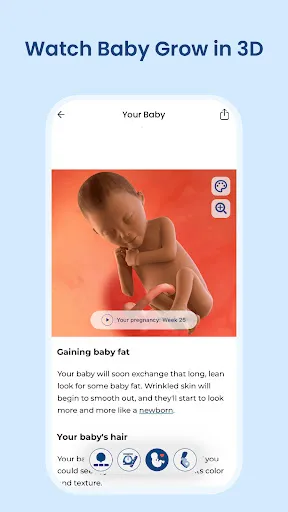 Скриншот 6 — Pregnancy App & Baby Tracker