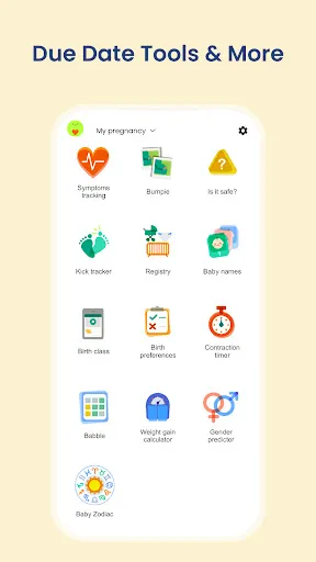 Скриншот 7 — Pregnancy App & Baby Tracker