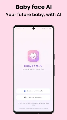 Скриншот 1 — AI Baby Face Generator Maker