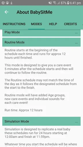 Скриншот 6 — BabySitMe