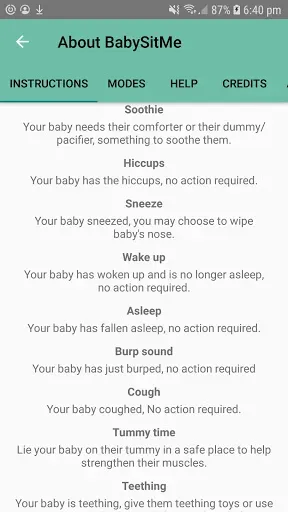 Скриншот 8 — BabySitMe