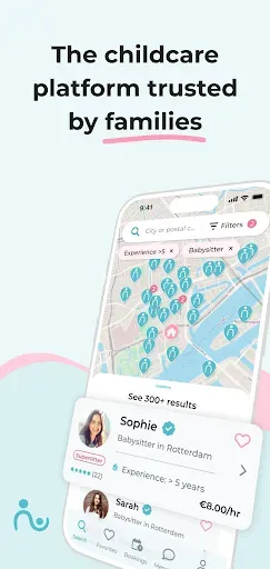 Скриншот 1 — Babysits - Find Babysitters