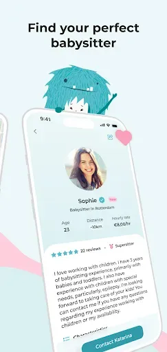 Скриншот 2 — Babysits - Find Babysitters