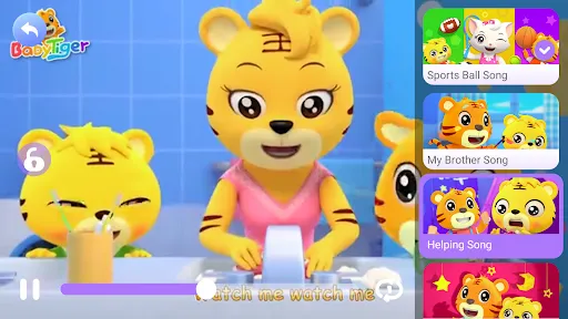Скриншот 2 — Baby Domi-Kids Music& Rhymes