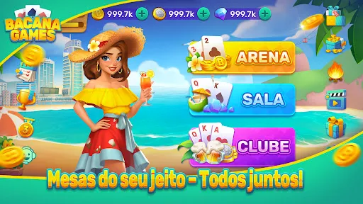 Скриншот 1 — Bacana Games: Buraco & Dominó