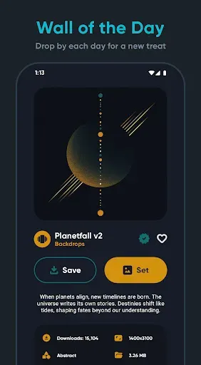 Скриншот 3 — Backdrops - Wallpapers