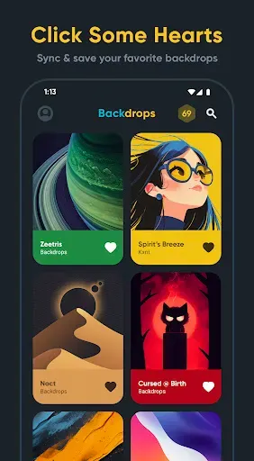 Скриншот 7 — Backdrops - Wallpapers