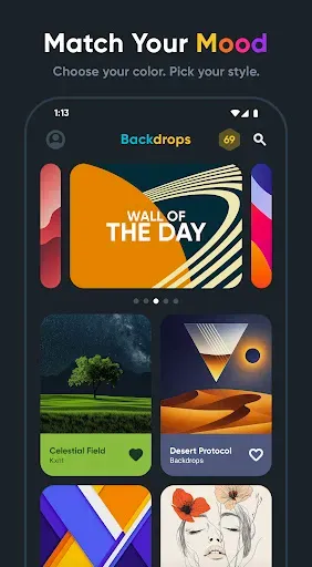 Скриншот 8 — Backdrops - Wallpapers