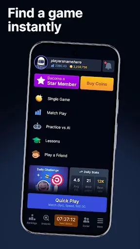 Скриншот 1 — Backgammon Galaxy: Нарды