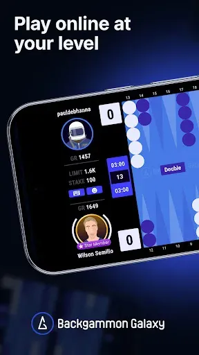 Скриншот 2 — Backgammon Galaxy: Нарды